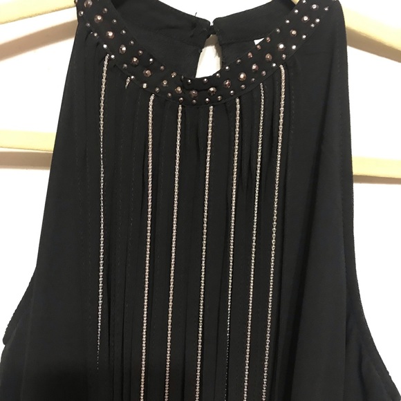 Black Chain Top - Picture 2 of 7